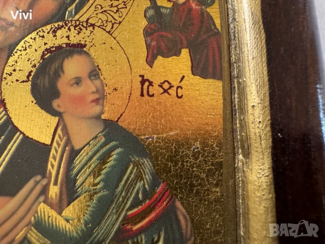 Икона 17.6 х 12.8 х 1.8 см + подарък мини икона, снимка 13 - Икони - 51152617