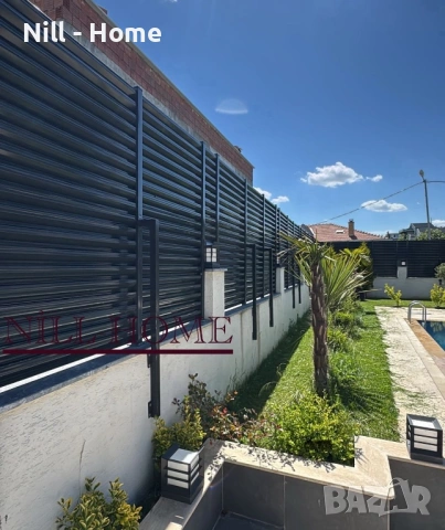 Ограда ( тип щора ) ЛАМЕЛИ/ПАНА/ВРАТИ/СТЪЛБОВЕ/АНТРАЦИД, снимка 12 - Огради и мрежи - 52745976