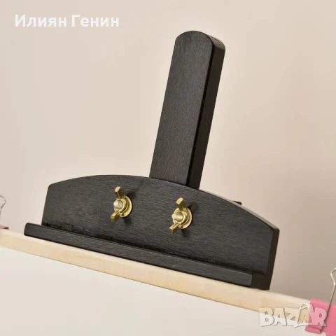 Статив Homcom, Дърво, 51.5x71.5x134.5, Черен, снимка 5 - Други - 50580987