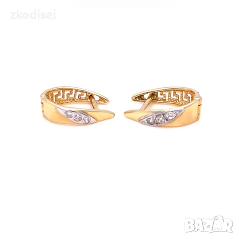 Златни обеци 2,87гр. 14кр. проба:585 модел:30402-5