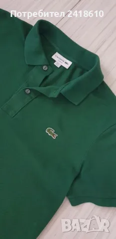 Lacoste Slim Fit Cotton Mens Size 4 - M ОРИГИНАЛ! Мъжка Тениска!, снимка 1 - Тениски - 46979983