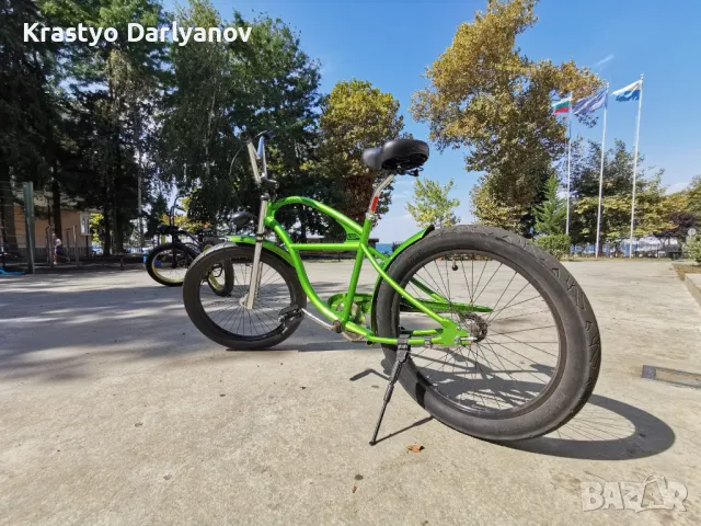 Колело Чопър Beach Cruiser Велосипед с вътрешни скорости Shimano, снимка 1