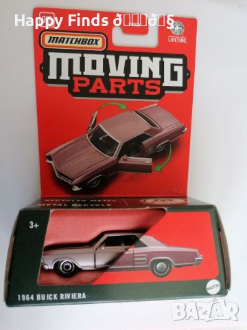 💕🧸Matchbox 1964 Buick Riviera Moving parts, снимка 1 - Колекции - 46574481