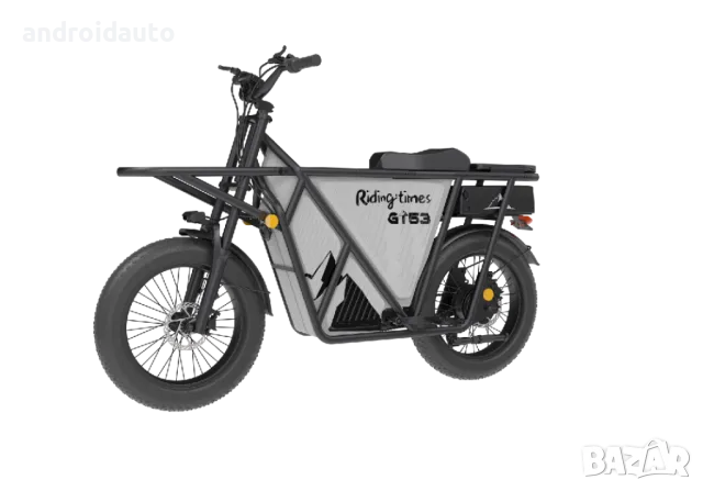 Електрически велосипед GT53 CARGO EBIKE, 1000W, 48V, 23.4AH, снимка 8 - Велосипеди - 47205493