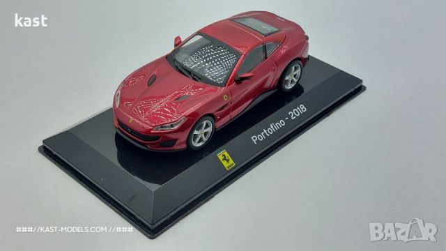 KAST-Models Умален модел на Ferrari Portofino 2018 Altaya 1/43, снимка 6 - Колекции - 46273584