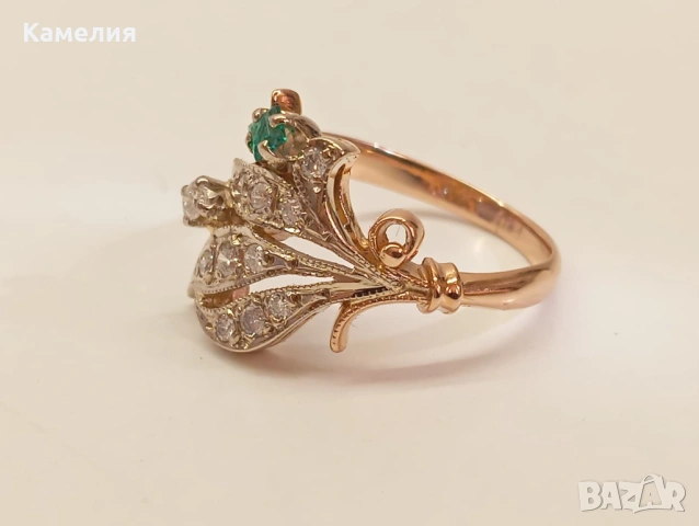 Руско злато , снимка 10 - Пръстени - 53703557