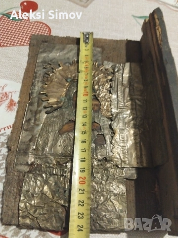 продава се стара икона, снимка 5 - Антикварни и старинни предмети - 53050778