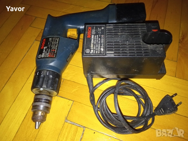 Немски винтоверт BOSCH GSR9,6VE + оригинално зарядно, снимка 4 - Винтоверти - 52021507
