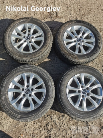 16 ки джанти 5х114.3 с зимни гуми 215 /65