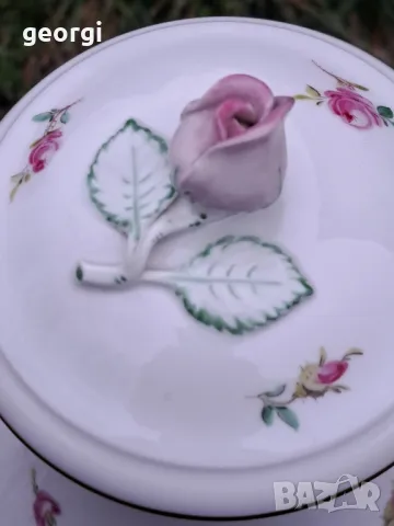 порцеланов чайник Meissen , снимка 16 - Сервизи - 49676555