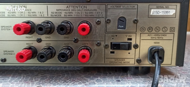 Harman kardon HK 6200 стерео integrated amplifier, снимка 8 - Ресийвъри, усилватели, смесителни пултове - 54261698