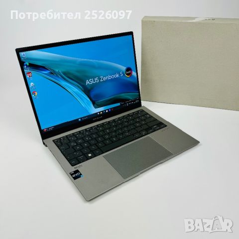 ASUS ZenBook S13 2.8K OLED/i7-1355U/16GB DDR5/1TB NVMe, снимка 2 - Лаптопи за работа - 46605022