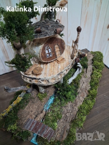 Къща на дърво,изработена с естествени материали., снимка 4 - Други стоки за дома - 52102061