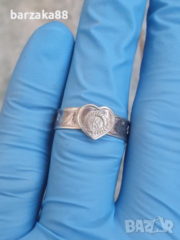Сребърен пръстен AK Katepina, снимка 7 - Пръстени - 45282990