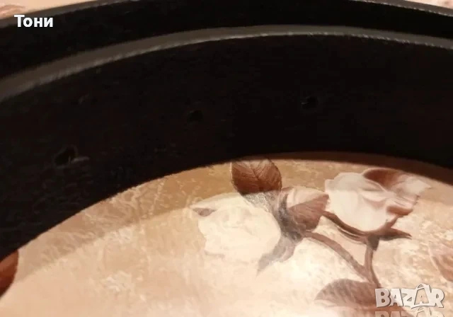 MISCHMASCH BERLIN Нов Мъжки Колан Изцяло от Естествена Кожа 120см. , снимка 3 - Колани - 53434766