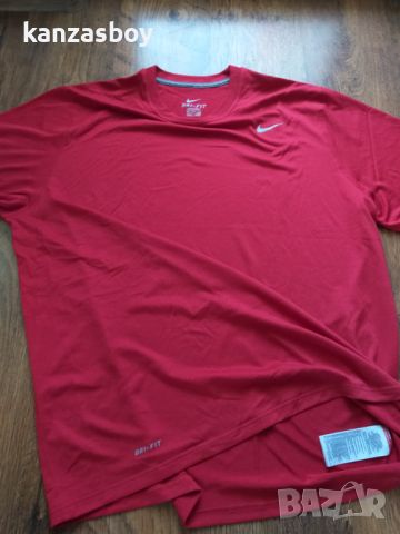 Nike Legend Poly Tee - страхотна мъжка тениска 2ХЛ КАТО НОВА , снимка 7 - Тениски - 45270785