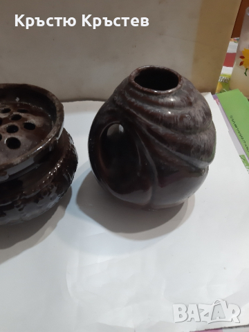 Две керамични вази перфектни, снимка 4 - Вази - 44938699