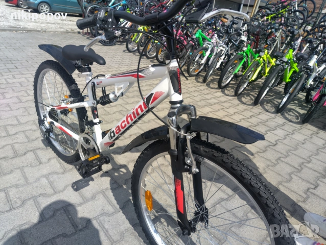 SPRINT Велосипед 24" Bachini Speed FSP бял.червен, снимка 4 - Велосипеди - 53848742