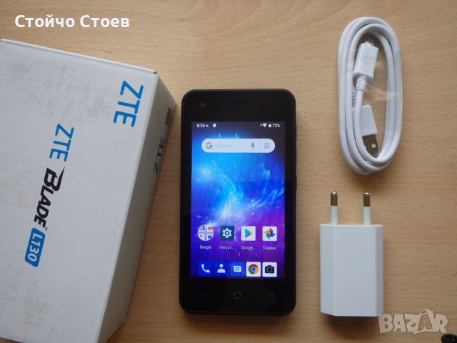 ZTE Blade L130 , Dual Sim, черен, снимка 1 - ZTE - 46544064