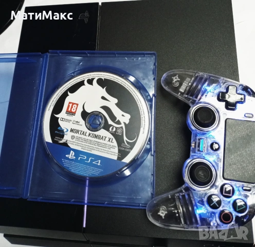 PlayStation 4 с контролер и игри, снимка 4 - PlayStation конзоли - 54250502