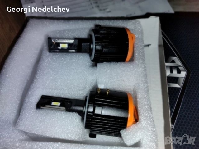 LED крушки комплект H7 G2 безвентилаторни , снимка 2 - Аксесоари и консумативи - 45624757