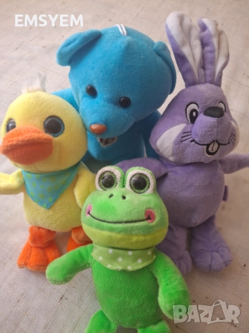 Голяма плюшена играчка Енот + лот плюшени играчки, снимка 2 - Плюшени играчки - 51779227