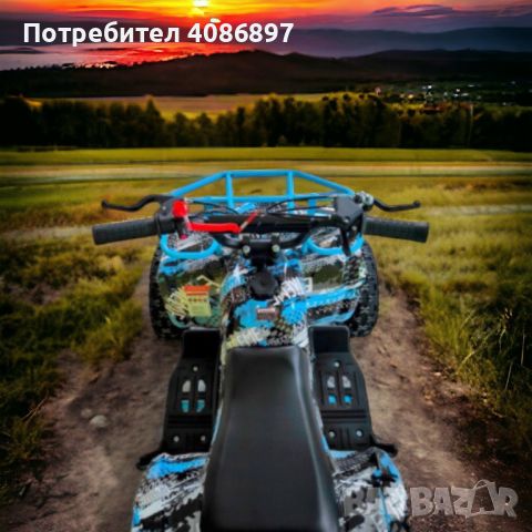 Детско Бензиново ATV 50cc MaxMotors, снимка 4 - Мотоциклети и мототехника - 45632817