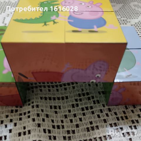Кубче Рубик - Peppa Pig и Paw Patrol, снимка 12 - Образователни игри - 44891518