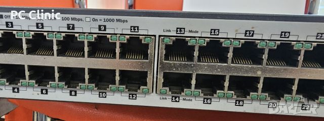 HP ProCurve | Управляем Суич 48 порта | Managed Switch HP 2610-48-PWR | J9089A | с 6 месеца гаранция, снимка 5 - Суичове - 45282135