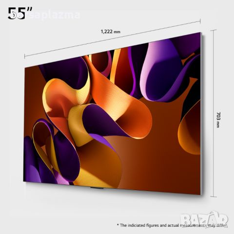 Телевизор LG OLED evo 77G42LW, 77" (195 см), Smart, 4K Ultra HD, 100 Hz, Клас F (Модел 2024), снимка 1 - Телевизори - 27277115