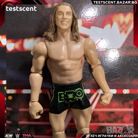 Екшън фигура WWE Matt Riddle Мат Ридъл bro Mattel Basic figure играчка, снимка 1 - Фигурки - 49511519