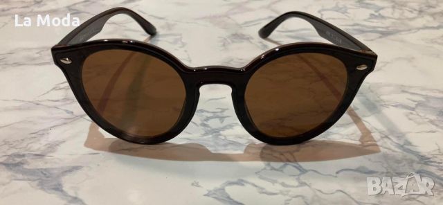 Слънчеви очила кръгли кафяви Rayban реплика, снимка 1 - Слънчеви и диоптрични очила - 46308990