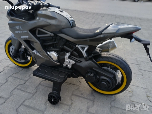 KAWASAKI акумулаторен мотор SURFER сив, снимка 8 - Детски велосипеди, триколки и коли - 53569706