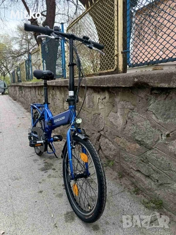 нов 20 цола електрически алуминиев велосипед с 7 скорости усилени капли чисто нов , снимка 6 - Велосипеди - 54223985