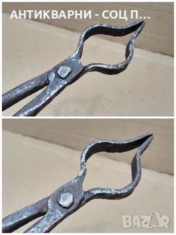 Стари Ковани Ковашки Клещи. / НОМЕР 1763., снимка 6 - Антикварни и старинни предмети - 53991416