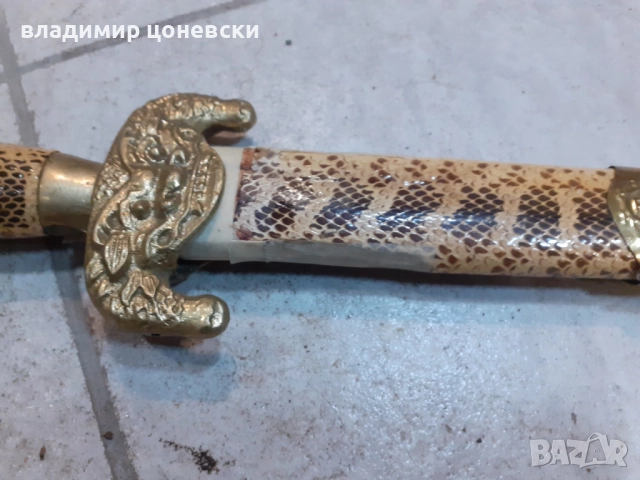 Стар китайски меч,сабя,шпага,рапира, снимка 4 - Антикварни и старинни предмети - 52316779