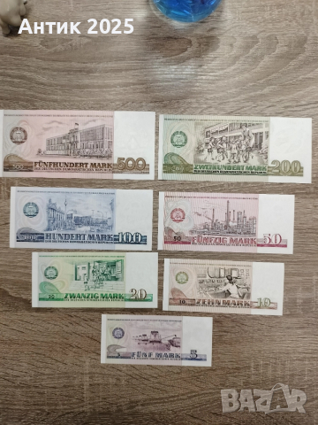 Банкноти ГДР , снимка 2 - Нумизматика и бонистика - 52663441