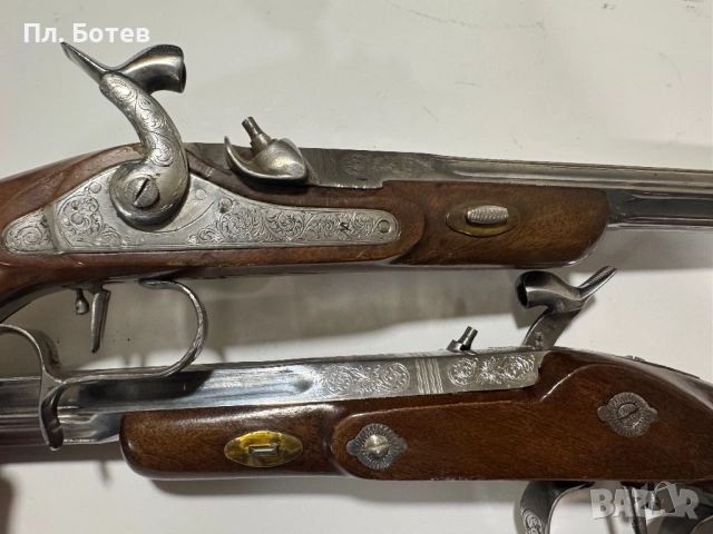 Чифт капсулни пистолети, снимка 11 - Антикварни и старинни предмети - 52457329