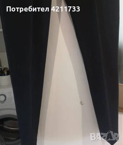 черен дамски елегантен панталон размер НОВО, снимка 3 - Панталони - 50796923