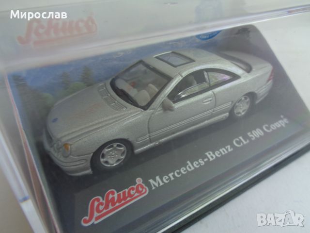 1:72 SCHUCO MERCEDES BENZ CL 500 COUPE КОЛИЧКА МОДЕЛ ИГРАЧКА, снимка 2 - Колекции - 46112398