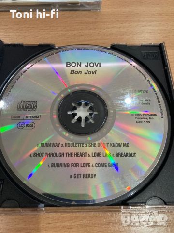 BON JOVI , снимка 2 - CD дискове - 45673201