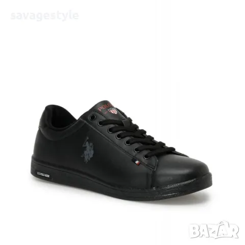 Мъжки спортни обувки US POLO Assn Franco Shoes Black, снимка 2 - Маратонки - 47517843