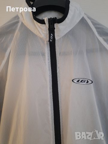 Бяло и черно вело яке за дъжд и вятър, снимка 18 - Спортна екипировка - 45240996