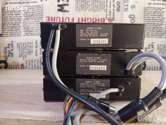 Ретро Авто Касетофон"Jesko", снимка 3 - Антикварни и старинни предмети - 52790263