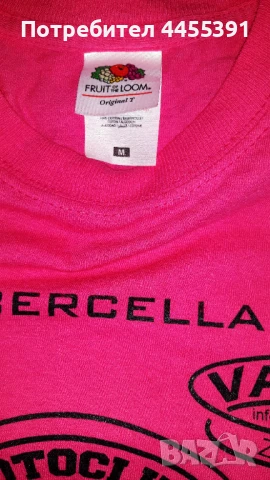 Тениска от мотоклуб. Италия, снимка 2 - Тениски - 51250590