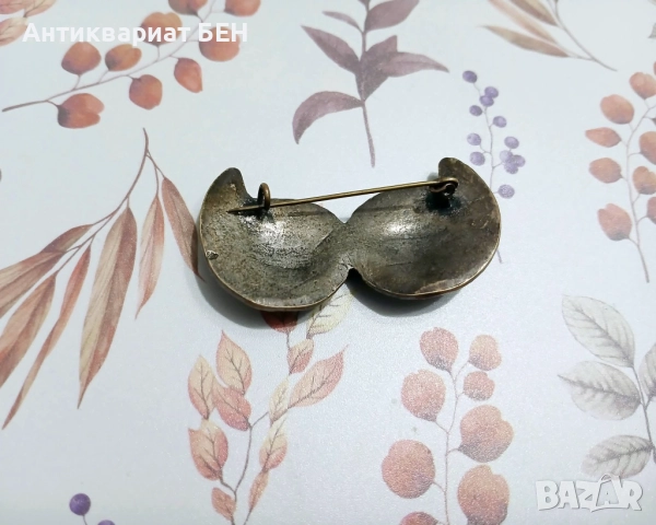 " Пафти - Брошка " 💯 , снимка 7 - Антикварни и старинни предмети - 52795091