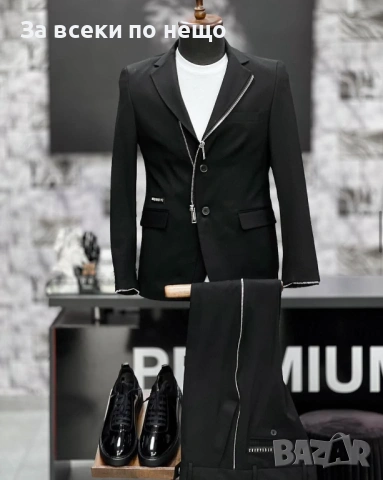 Мъжки Костюм🔝Абитуриентски Костюм🔝Сватбен Костюм🔝Официален Костюм-Различни Цв. Код Premium F.23, снимка 10 - Костюми - 53869678