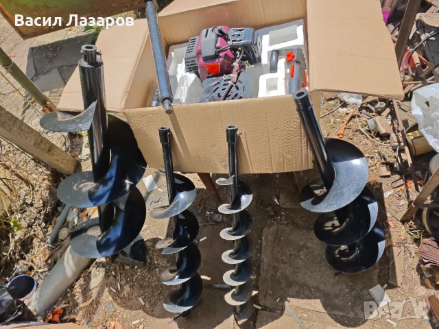 Машина за правене на дупки в почва 71cc earth drill, снимка 5 - Други инструменти - 50779850