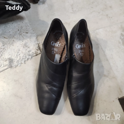 Маркови боти обувки Caprice, естественна кожа, номер 37.5 , снимка 4 - Дамски обувки на ток - 52022738