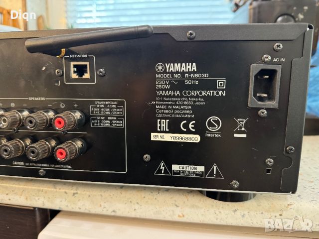 Yamaha R-N803d, снимка 13 - Ресийвъри, усилватели, смесителни пултове - 46043386